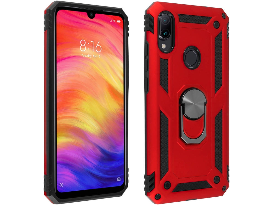 Capa Xiaomi Redmi Note 7 AVIZAR Anel Vermelho