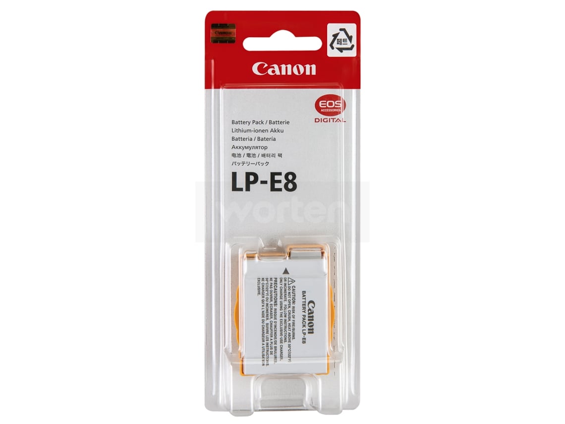 Bateria CANON LP-E8 | Worten.pt