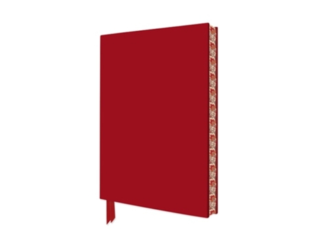 Livro Ruby Red Artisan Notebook de Flame Tree Studio (Inglês)