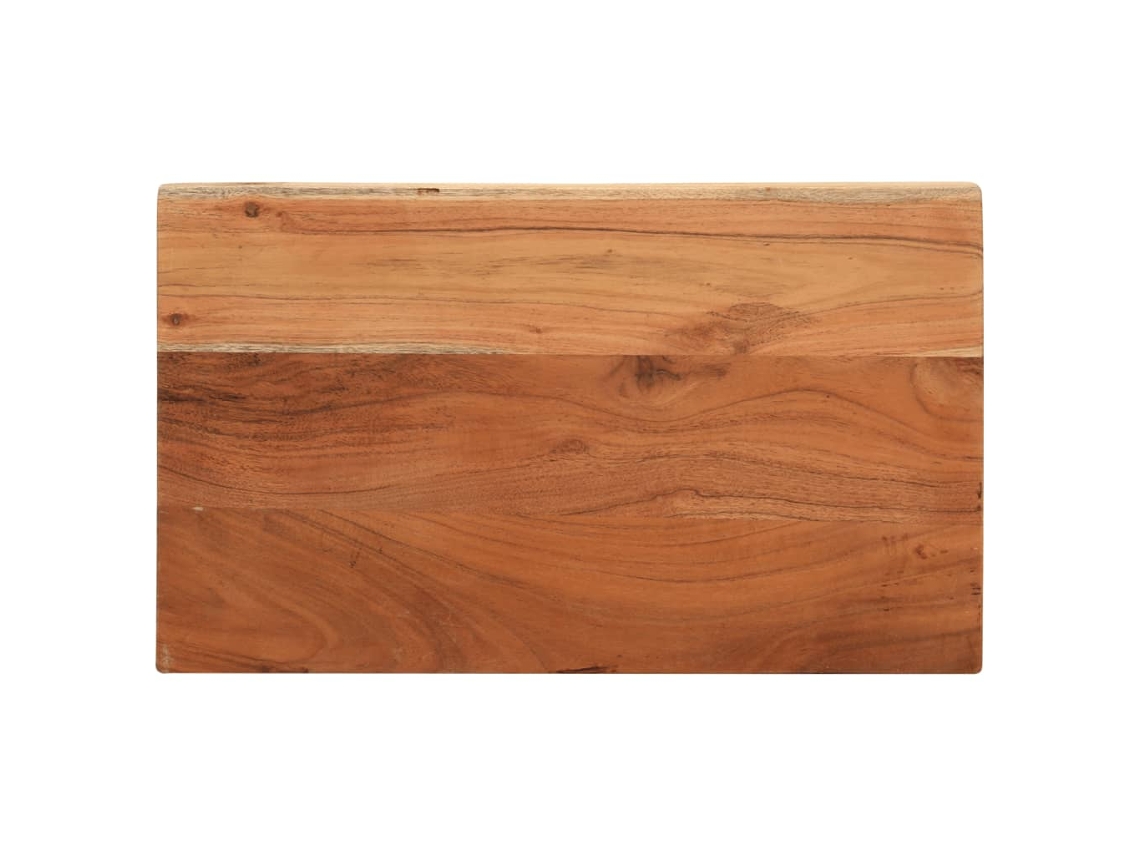 Vidaxl Tampo De Mesa Retangular 60x30x3,8 Cm Madeira De Acácia Maciça