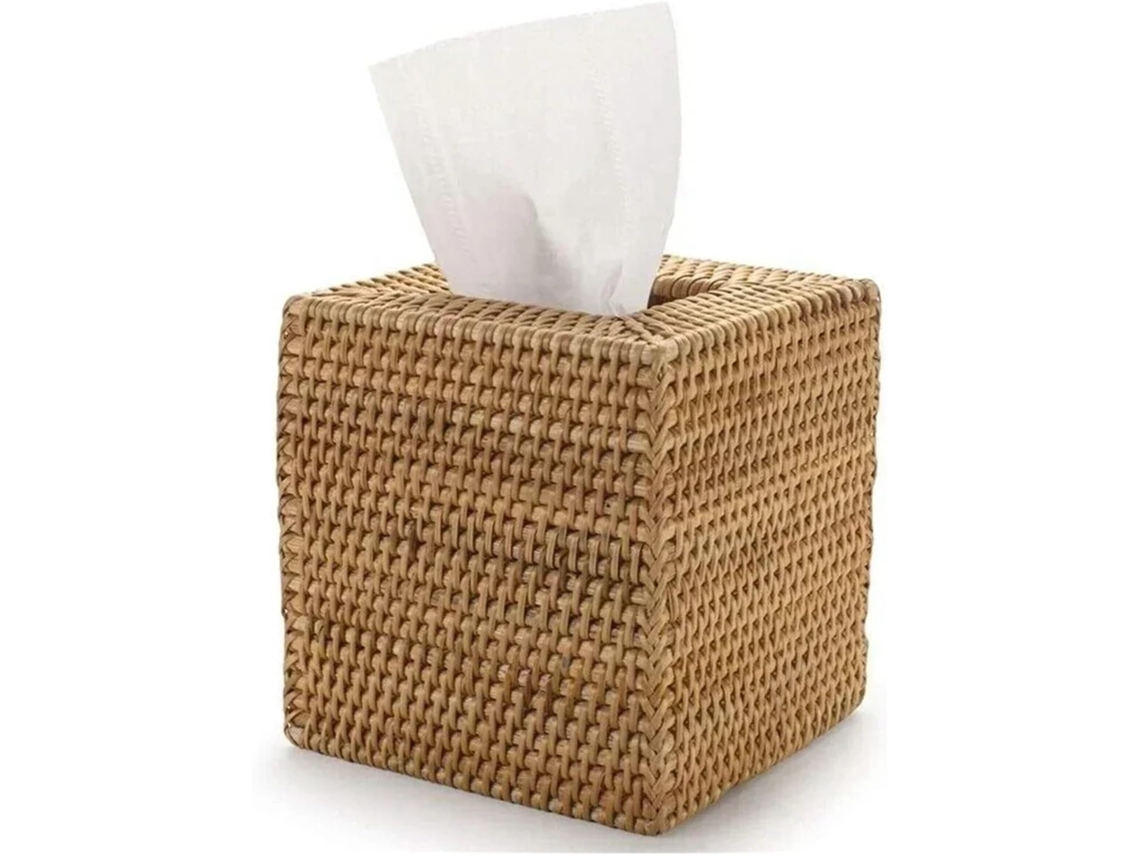 Porta Lenços de Papel S/MARCA, para banheiro, sala, com tampa