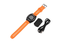 Relógio Esportivo GPS S928 EOOCOO (laranja) com posicionamento GPS e Bluetooth