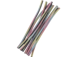 Conjunto De 10 Peças De Acabamento Para Saída De Ar Em Formato De U Com Presilha Decorativa, Em Pvc Cromado, Cor Vibrante.