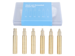 Pontas de solda com inserto termofixado M2-M6 para impressora 3D Hakko FX 888D Weller SP40NKUS
