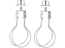 Adaptador Para Abajur, Pacote Com 2 Adaptadores De Encaixe Manter O Abajur No Lugar.-aquaforge