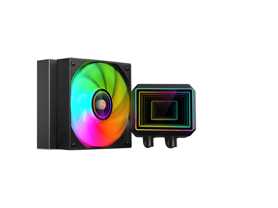 Refrigeração Líquida Mars Gaming Ml Two120 Aio 300w Tdp 1x Ventilador Argb Bomba 4ª Gen Preto