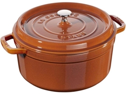 Caçarola STAUB (Castanho - Ferro Fundido - 26 cm)