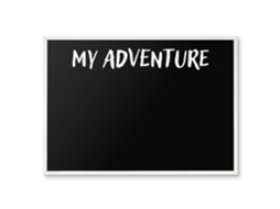 Magnetic Board For Wall My Adventure For The Bedroom Espelharte (70x50 Cm)