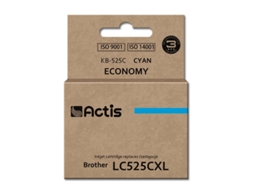 ACTIS Kb-525C Tinteiro 1 Unidades Compatível Rendimento Padrão Ciano