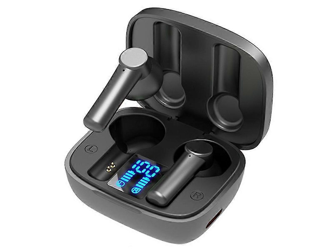 Fones De Ouvido Sem Fio Lb 8 Com Compartimento De Carregamento E Display Led, Totalmente Sem Fio Ly Ebike
