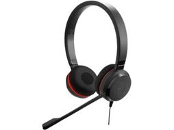 Auscultadores com Fio JABRA Evolve 30 (On Ear - Multiplataforma - Preto)