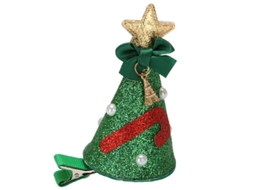 Pinzas De Pelo Navideñas Con Diseño De Árbol De Navidad Para Niños Y Adultos Accesorio Festivo
