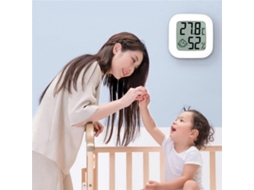 Mini Termômetro E Higrômetro Digital Lcd Com Sensor Para Medir Temperatura E Umidade Em Ambientes Internos. Nostalgia88