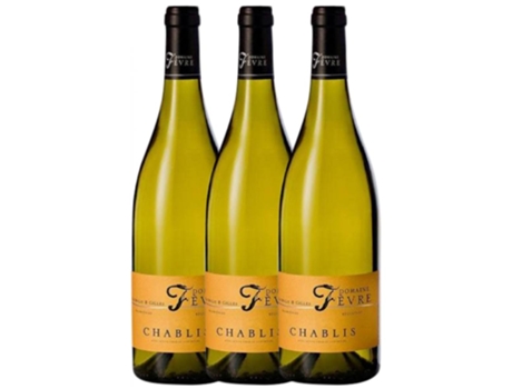 Vinho DOMAINE FEVRE A FONTENAY-PRES-CHABLIS Domaine Fevre A Fontenay-Pres-Chablis Nathalie & Gilles Chardonnay Chablis (0.75 L - 3 unidades)