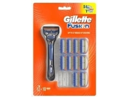 Lâmina de Barbear GILLETTE Azul e Cinzento