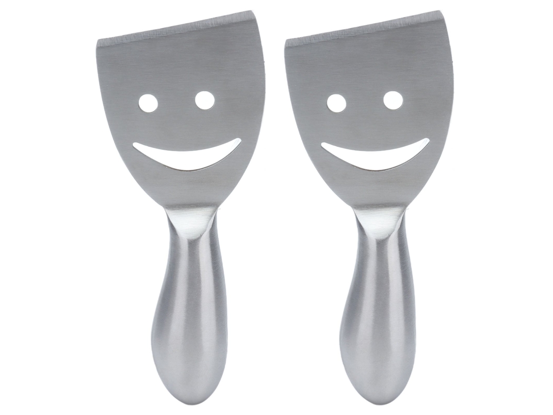 Plano de Queijo LAXISCREED Aço Inoxidável 2pcs