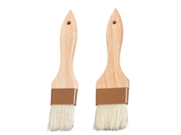 Escova Para Pincelar Ovos, Escova Para Pincelar Massas Com Estrutura Resistente Ao Calor, Escovas De Churrasco Com Cerdas Naturais Duráveis, Escova De