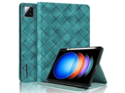 Capa de couro para tablet com relevo de diamante Webake