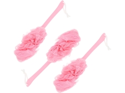Conjunto De 3 Escovas Limpeza Com Esfoliantes Para Banho E Da Pele