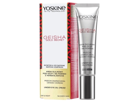 Creme De Olhos Oleoso Yoskine Geisha Gold Secret, 15ml