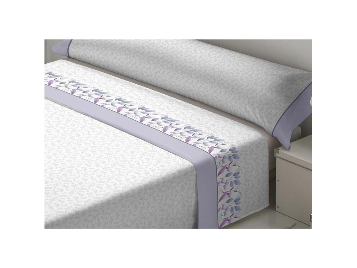 Conjunto de Lençóis TEJIDOS REINA Dulceida (Malva - Queen)