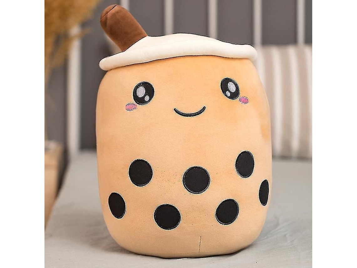2026 muñeco de Peluche de Chá de Bolhas com Rosto Sorridente 24/35/50/70cm para Decoração e Presente