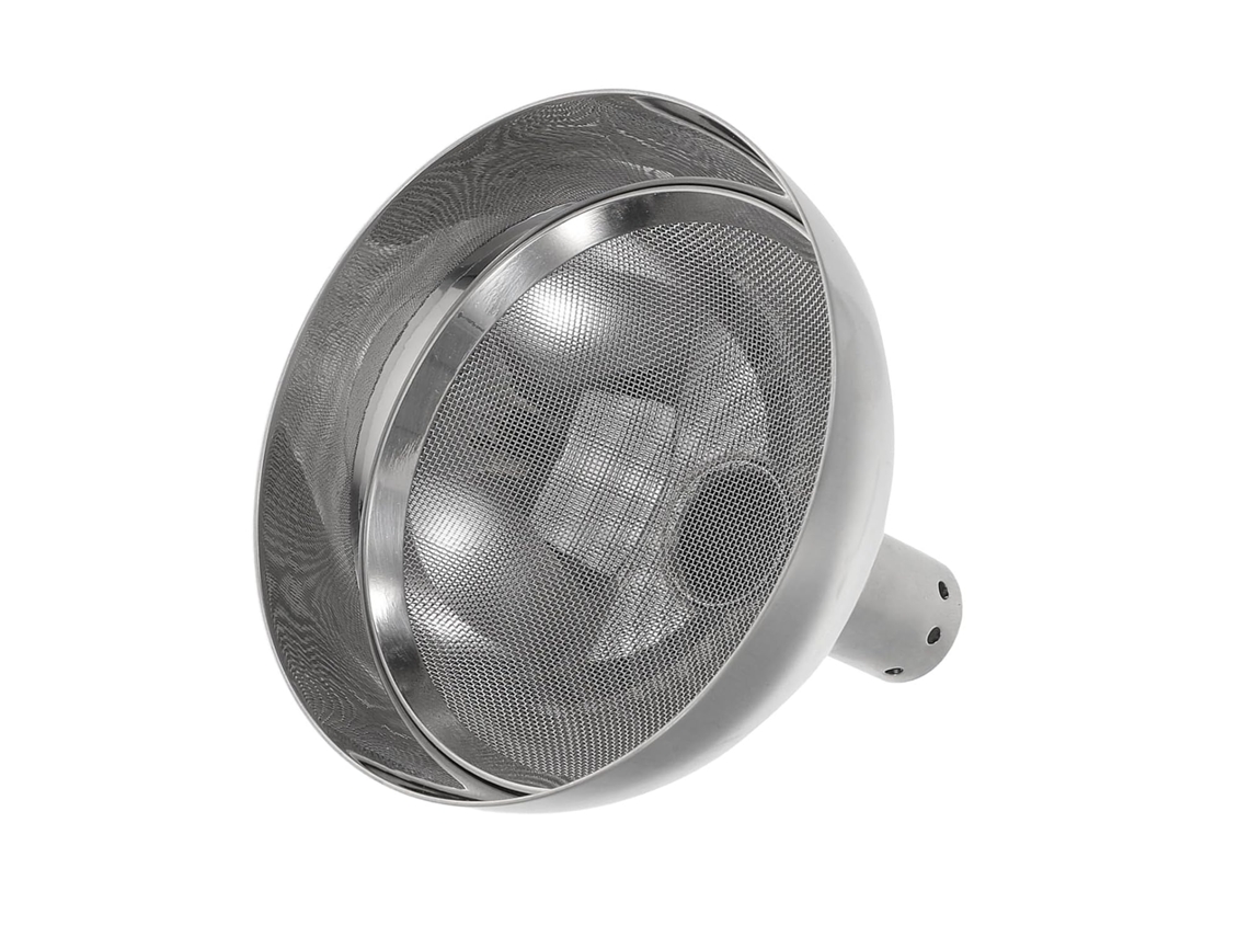 Funil Luxshiny Em Aço Inoxidável, Filtro De Vinho Malha Fina, Coador De Boca Larga, Adequado Para Servir E Remover