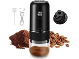 Moedor de Café Elétrico Portátil com Mós, Recarregável. NICECEE