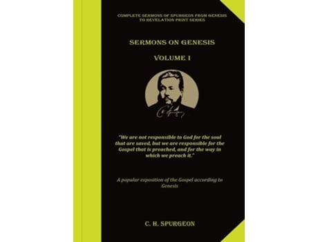Livro Sermons On Genesis Volume 1 De Charles Spurgeon (inglês)