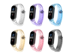 Pulseira de Substituição para Xiaomi Mi Band 7 EOOCOO (material Tpu Macio Multicolor Fotocrômico)