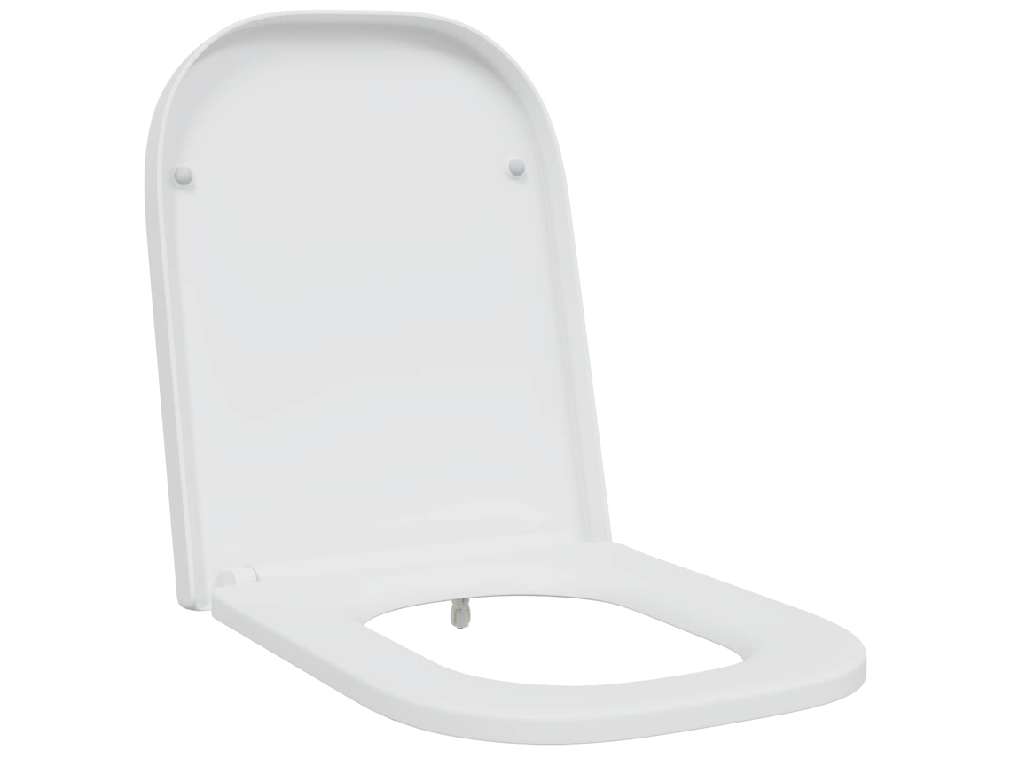 Maison Exclusive - Assento De Vaso Sanitário Branco 47,5 X 35 X 3,6 Cm Duroplast