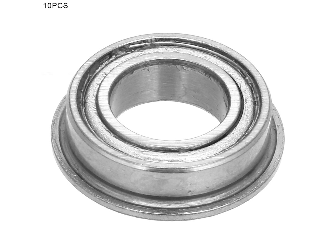 10 Peças De Rolamentos De Bola De Groove Profundo Duplo Selado Tipo Mf (mf148zz 8x14x4mm)