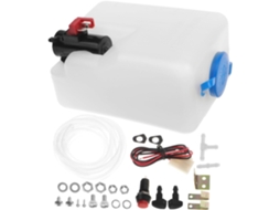 Kit De Reservatório Para Lavador De Para-brisa Com Mangueira Para Fácil Instalação E Limpeza De Carros.
