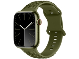 Bracelete Para Apple Watch 38/40/41/42mm Azeitona Cuich