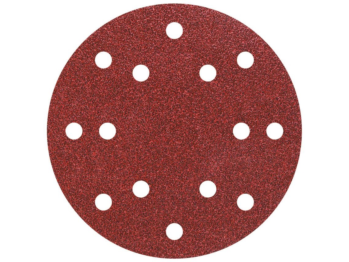 Wolfcraft 8404000 - 10 discos abrasivos aderentes