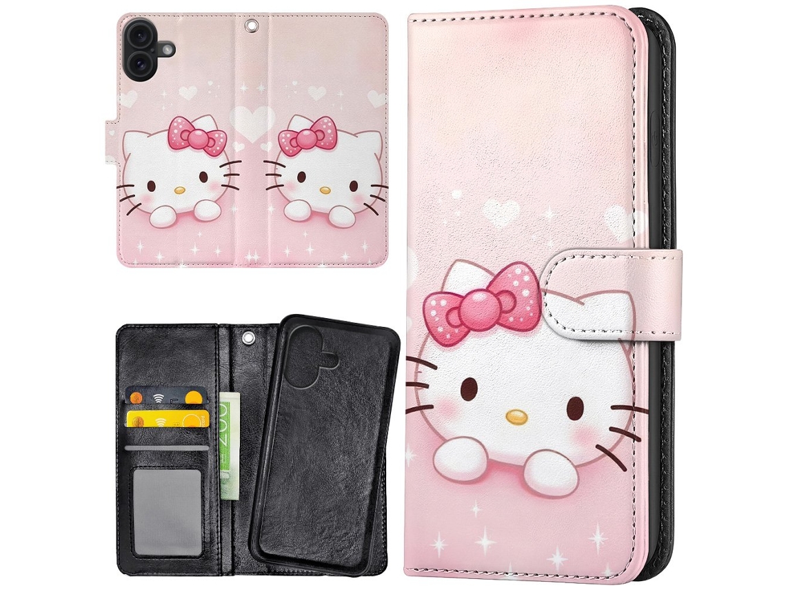 Capa Carteira Para Iphone 17/capa Com Gatinho