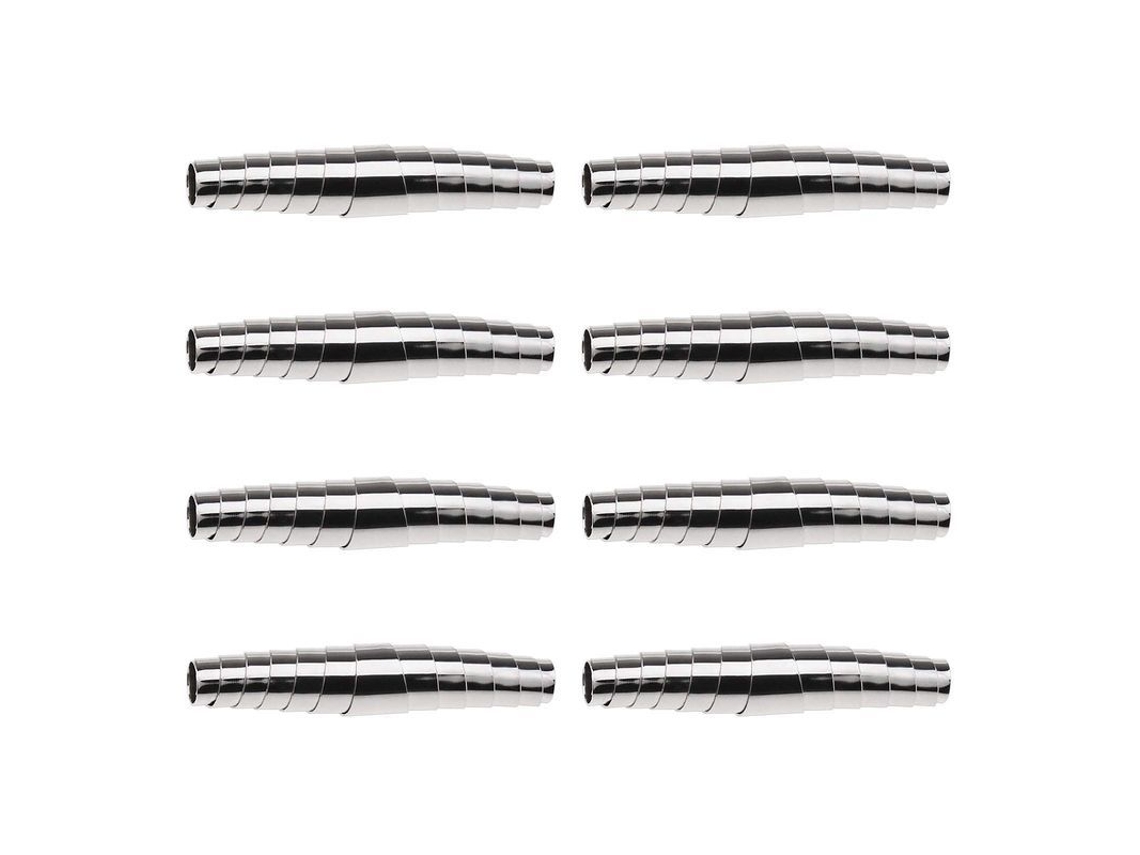 Molas de Tesoura Espiral em Aço Inoxidável 5.8cm 8 peças (S/MARCA)