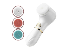 Escova de Limpeza Facial Giratória Elétrica À Prova D'água, Esfoliante Facial, Profunda da Pele, Removedor Maquiagem, Massageador Faci GOKOCO