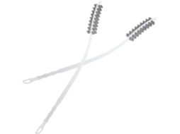 Coheali Conjunto De 2-escovas Limpeza Para Máquina Lavar Roupa Com Cabo Longo, Material Pp, Brancas, Adequadas Para