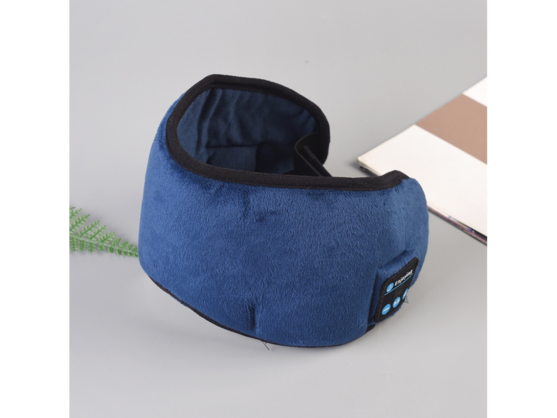 Fones de Ouvido Bluetooth para Dormir, com Máscara para os Olhos, Faixa de Cabeça, Sem Fio, Som Estéreo Hd, Uso Lateral, Música Integrada AQUAFORGE