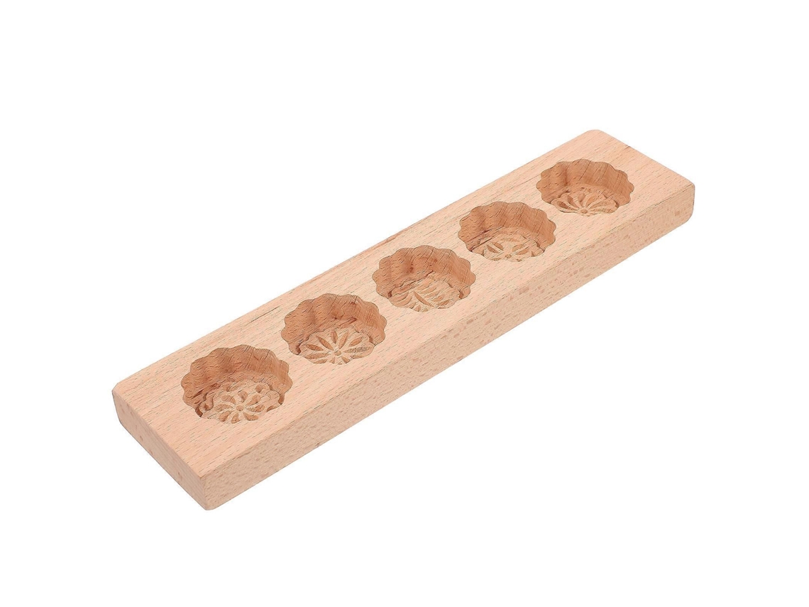 Moldes De Madeira Para Chocolate E Biscoitos, Tema Outono E Lua