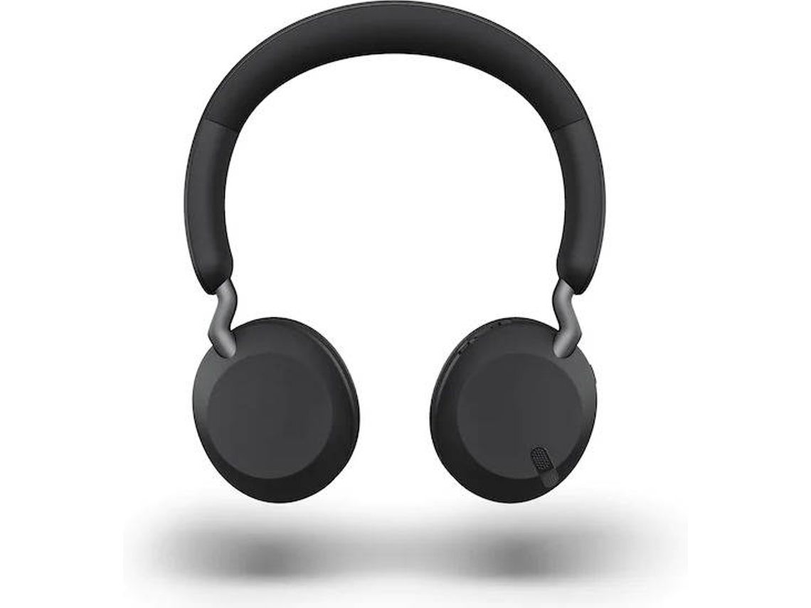 Auscultadores Bluetooth Multipoint JABRA Elite 45H (On Ear - Microfone - Preto)