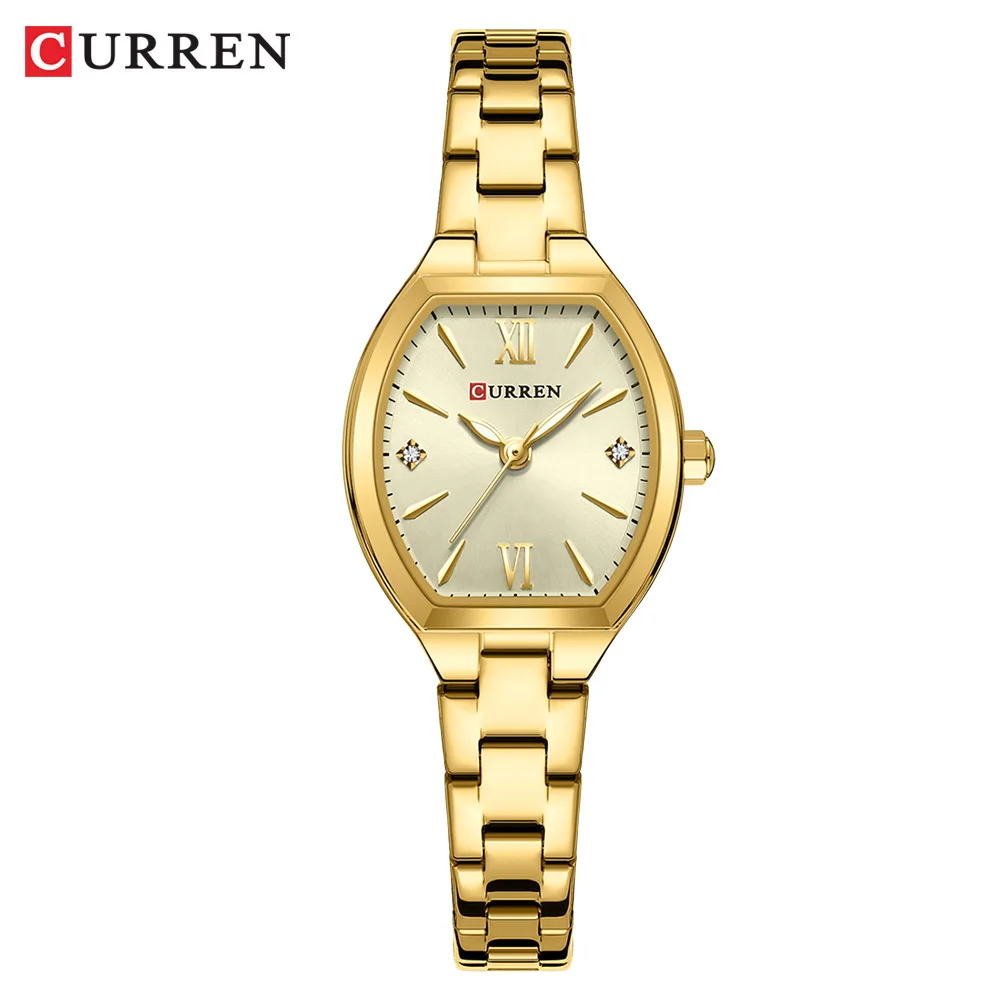 Relógio Feminino, Requintado e Elegante, com Pulseira em Aço Inoxidável. MDUG