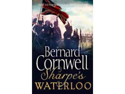 Livro Sharpes Waterloo de Bernard Cornwell (Inglês)