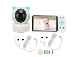 Monitor Bebé Wifi 5 Polegadas 1080p Controle Remoto