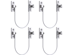 Limitador de Janela e Porta com Chave, 4 peças | S/MARCA