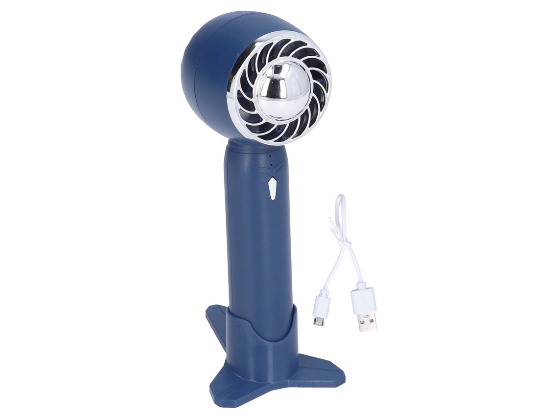 Ventilador Portátil Usb Turbo, Uso Manual E De Mesa, Compacto E Prático