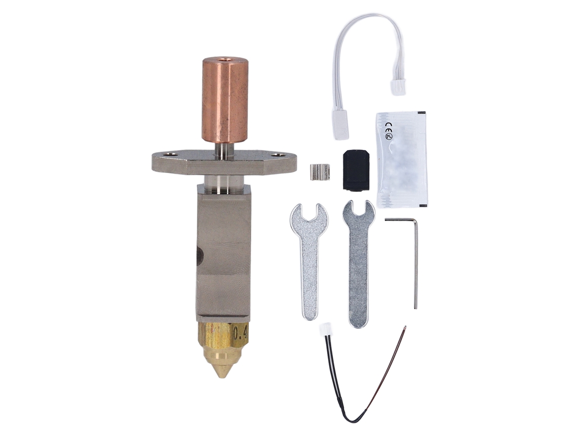 Kit Hotend Cerâmico 0.4mm Resistente À Alta Temperatura Para Impressora 3d K1 K1maximum