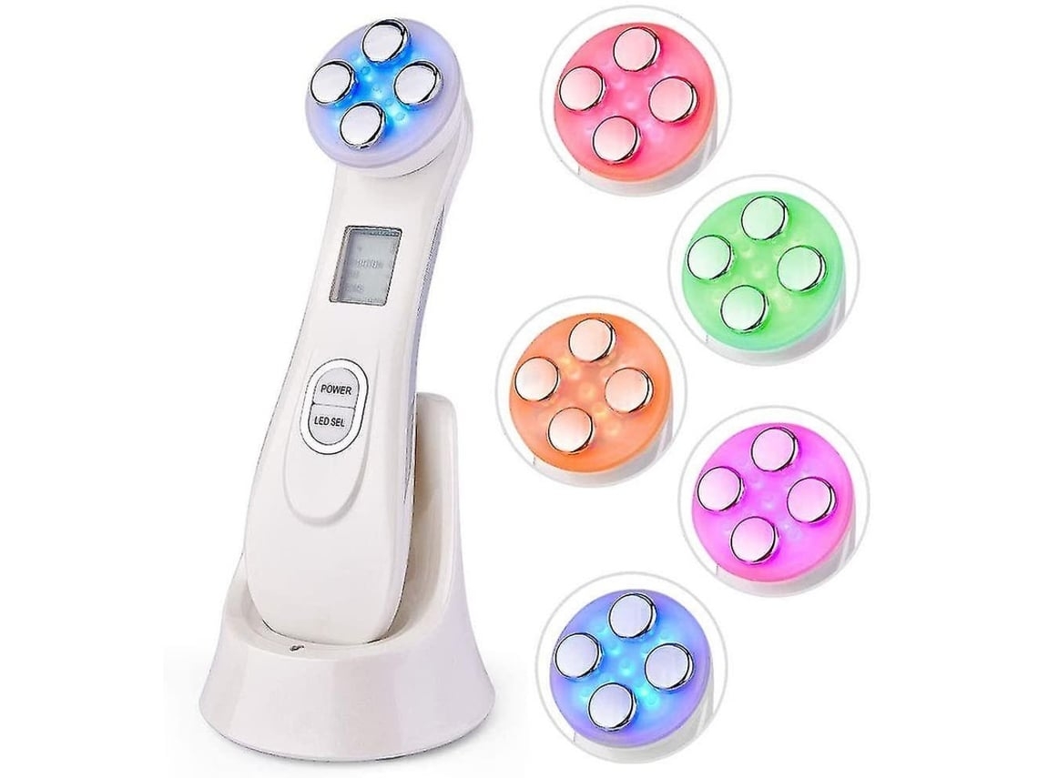 Máquina De Lifting Facial Terapia Com Luz Led Removedor De Rugas Endurecimento Da Pele Antienvelhecimento Rejuvenescimento Da Pelebranco Yunzii