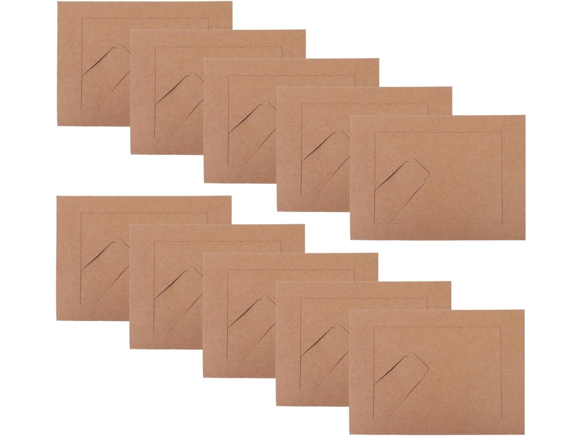 Conjunto 10 Molduras Decorativas Papel Fotos Ideais Doméstico Pinturas Uso como Óleo GOKOCO